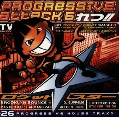 Progressive Attack 5 (1997) [2 CD] Brooklyn Bounce, DJ Supreme, Love Boots, M...