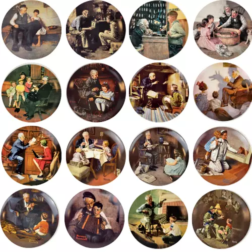 Collector Plate Norman Rockwell Heritage Collection Limited Edition 1979-1995
