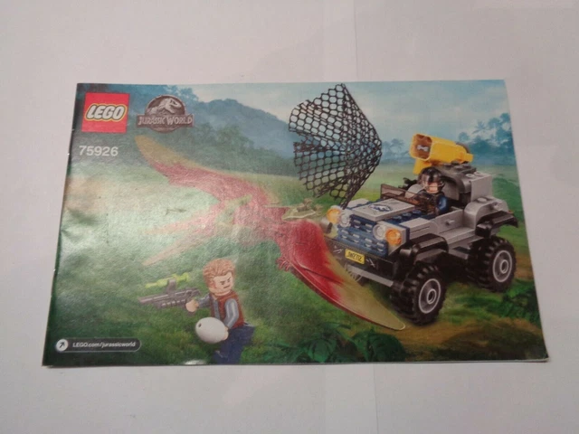 Lego pteranodon online chase instructions