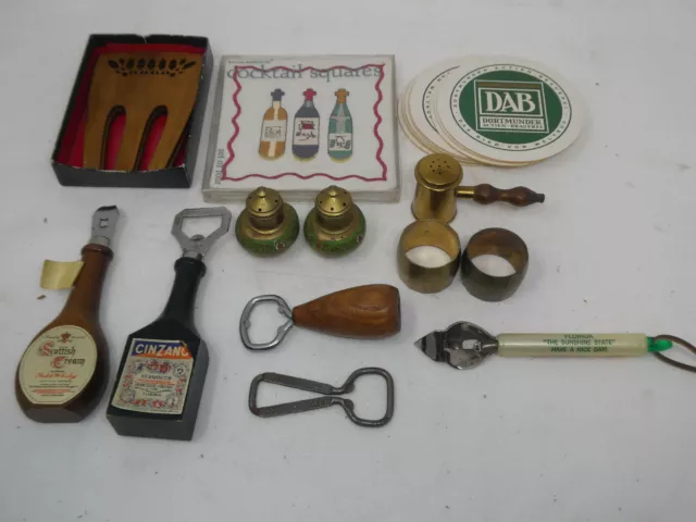 Wholesale Mixed Lot Vintage Bar & Kitchen Collectibles