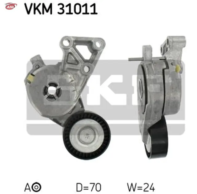 SKF VKM 31011 galet tendeur de courroie d'accessoires pour AUDI SEAT SKODA VW