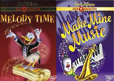 Melody Time / Make Mine Music - Walt Disney Gold Collection DVD Set NEW