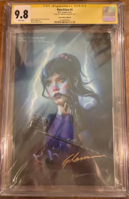 Punchline #1 Shannon Maer Minimal Trade Dress Variant CGC 9.8 SS