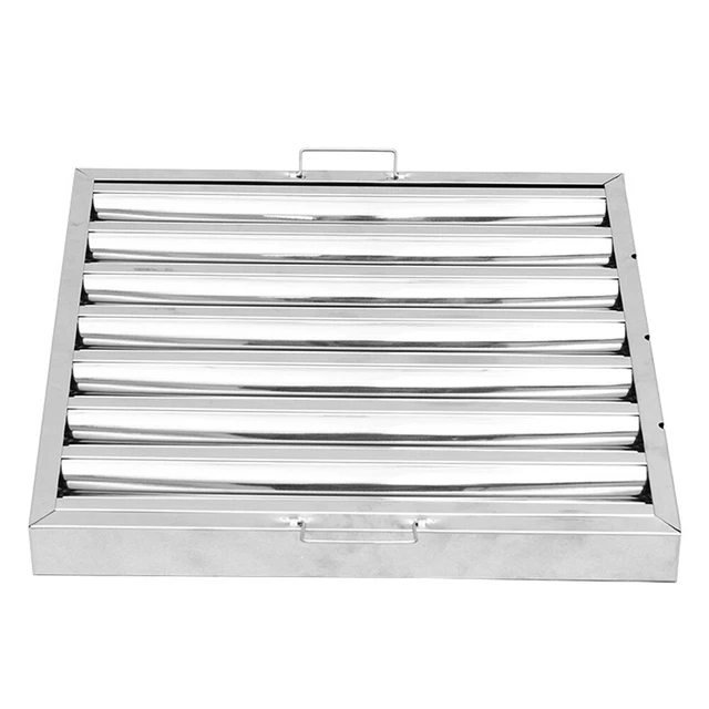 COMMERCIAL KITCHEN GREASE Baffle Filter Canopy Stainless Steel