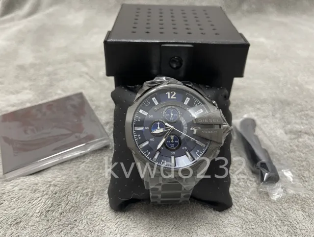 Diesel DZ4329 Mega Chief Chronograph Gunmetal Plated Stainless Steel Men's Watch