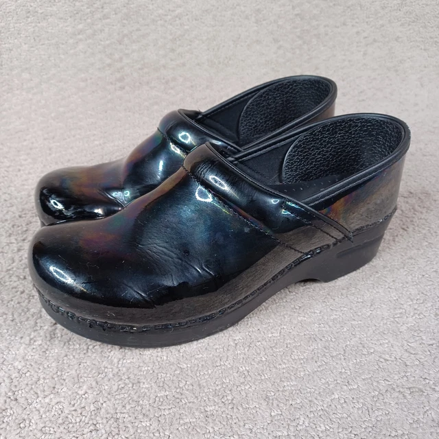 Iridescent sales nursing clogs