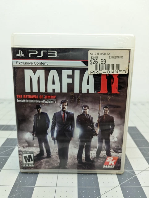 Mafia II 2 Sony PlayStation 3 PS3 Game Complete CIB Tested w/ Map Free Shipping