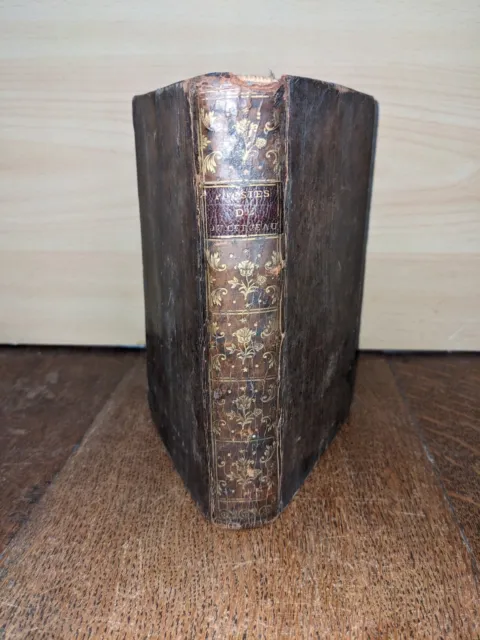 livre ancien-Le P. Du Cerceau - Recueil de poèsies diverses -1749