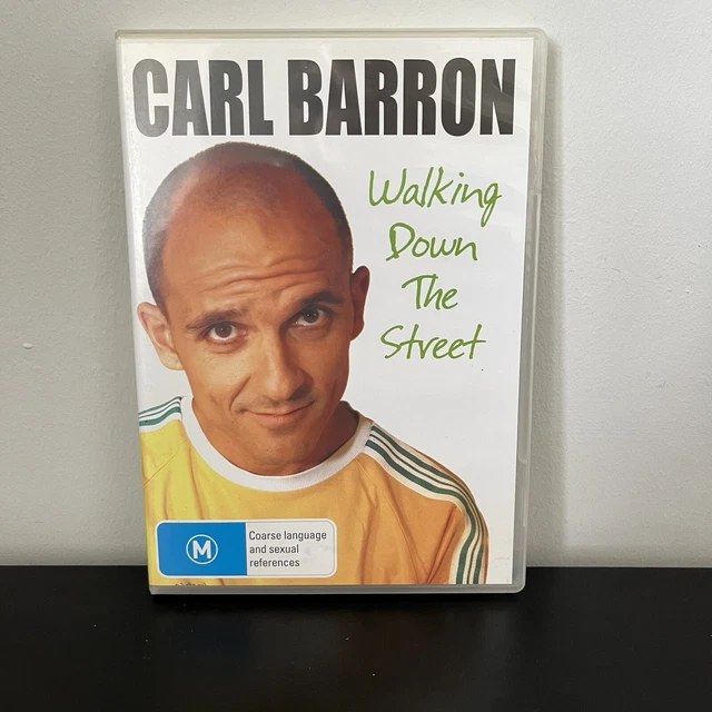 CARL BARRON WALKING Down The Street Comedian DVD Show £19.99 - PicClick UK