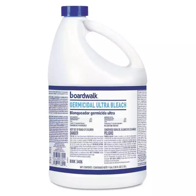 Ultra Germicidal Bleach, 1 Gallon Bottle, 6/carton