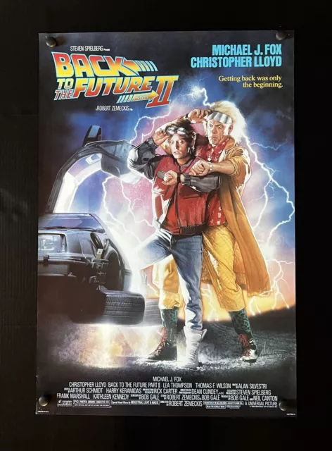 Back To The Future Part 2 Original Movie Poster
