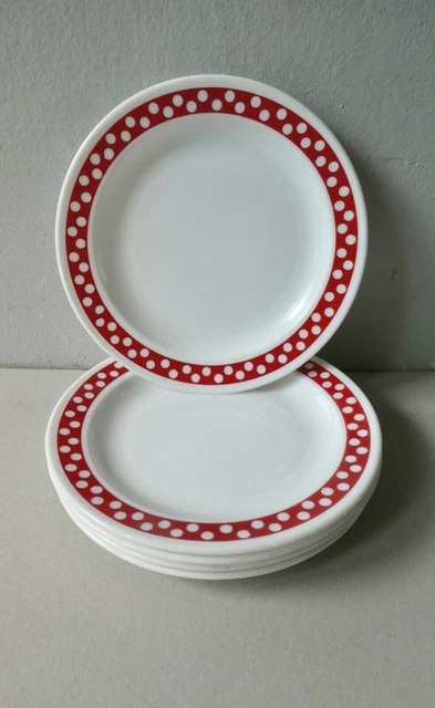 Super 100% neuf 6 assiettes à soupe Arcopal vintage en boite d
