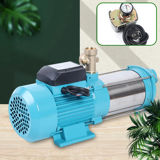 HaroldDol Pompe Centrifuge 1800W 4000L/H 8 Bar - Pompe à Eau Puissante Avec Interrupteur