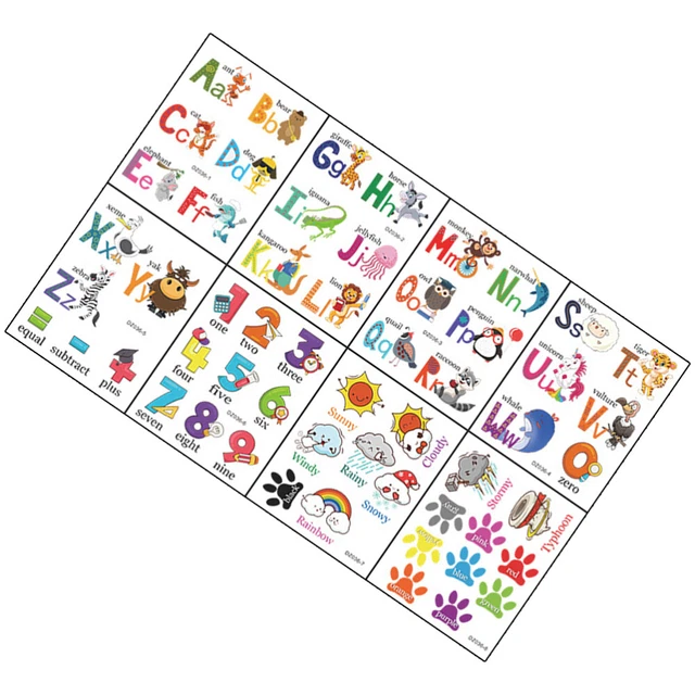 32 Fogli / 336pz Lettere Autoadesive Grandi, 10cm Adesivi Lettere Alfabeto In Vinile Maiuscole Adesivi Con Numeri E Lettere Per Cartelloni Bacheche Artigianato Decorazioni Per La Casa (Nero - Foto 7