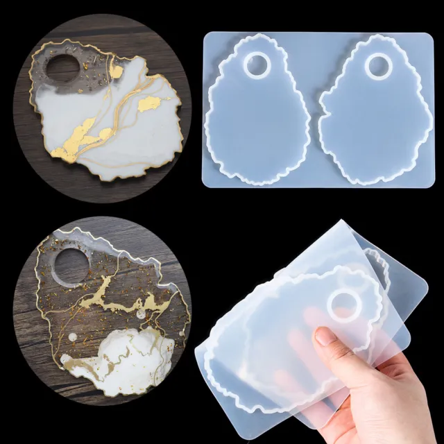JEWELRY MAKING CASTING Mold Makeup Palette Tray Silicone Mould Resin Molds  $10.51 - PicClick AU
