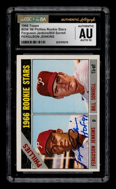 Fergie Jenkins Auto FOR SALE! - PicClick