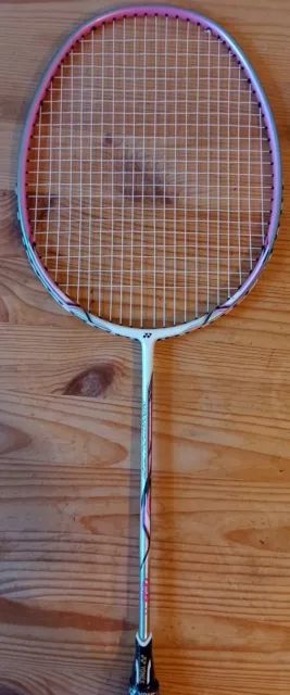 Yonex Nanoray 10F Badminton Schläger Racket Flexibel Bg65 Besaitung Gebraucht...
