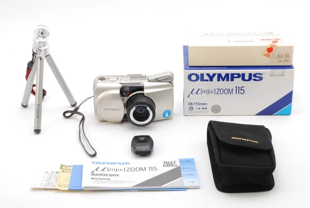 [Near Mint in Box] Olympus mju Zoom 115 Point & Shoot 35mm Film Camera JAPAN
