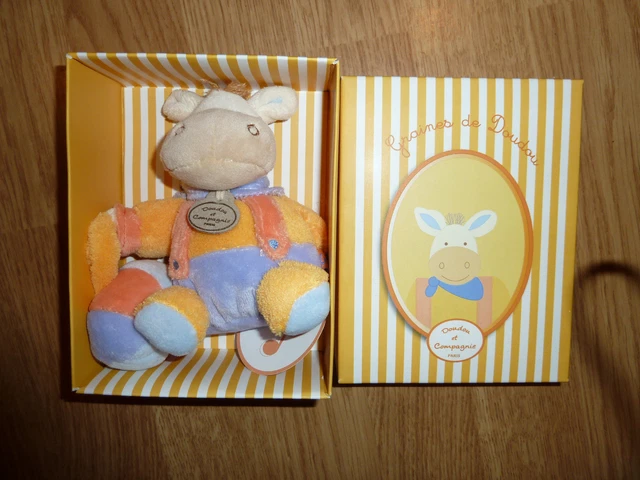 graines de Doudou et Compagnie ane ass esel cheval horse jaune orange balle neuf