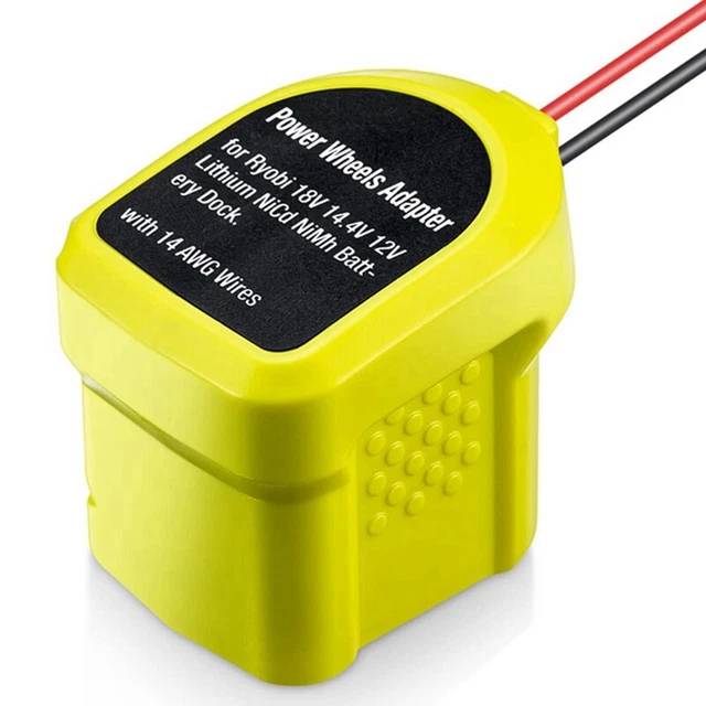 Wheels Adaptor for -Bi 18V P108 P107 P102 Battery Dock Connector,for DIY J9S3
