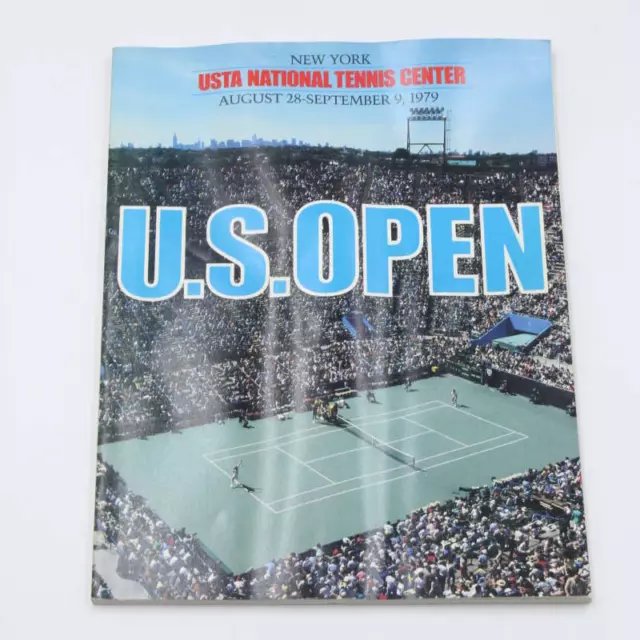 1978/1979 U.S. OPEN Tennis Program Lot Inaugural New York City ZJ10393 ...