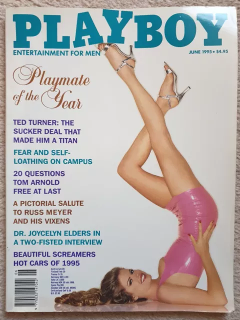 Playboy Magazine June 1995 Playmate Of The Year