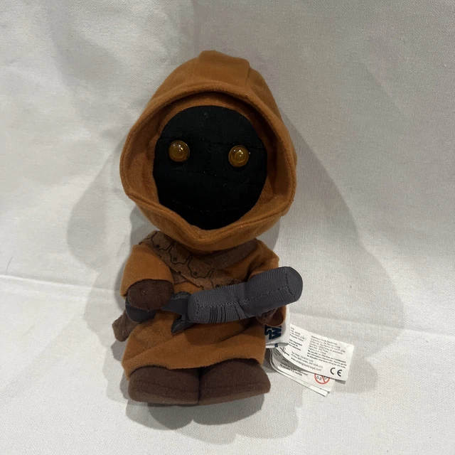 Stuffed Star Wars Plush Toy - 9" Talks & Eyes Light-up Jawa Doll