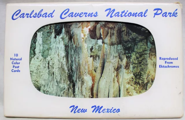 Lot Of 10 Carlsbad Caverns New Mexico Souvenir Photo Postcards 1940S 1950S