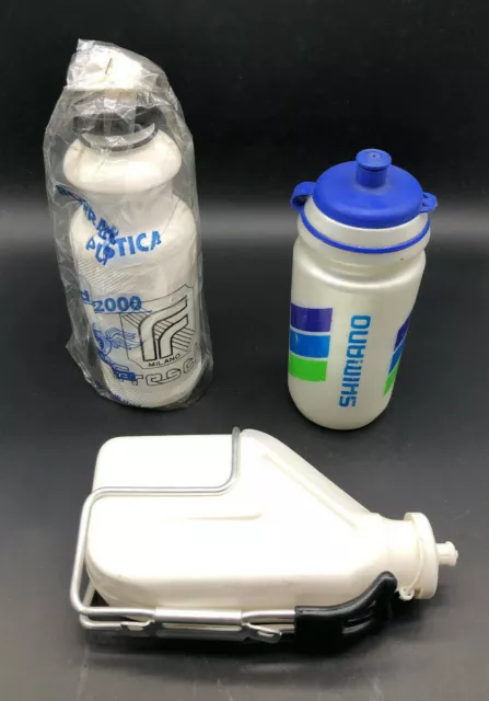 Vintage Ale Freschi / Reg Aerodyn / Shimano / Water Bottle Nos Nib White