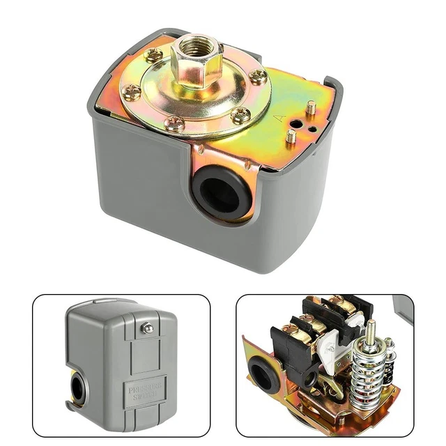 D FSG2J24M4CP 40-60 PSI Water Pressure Switch With Low