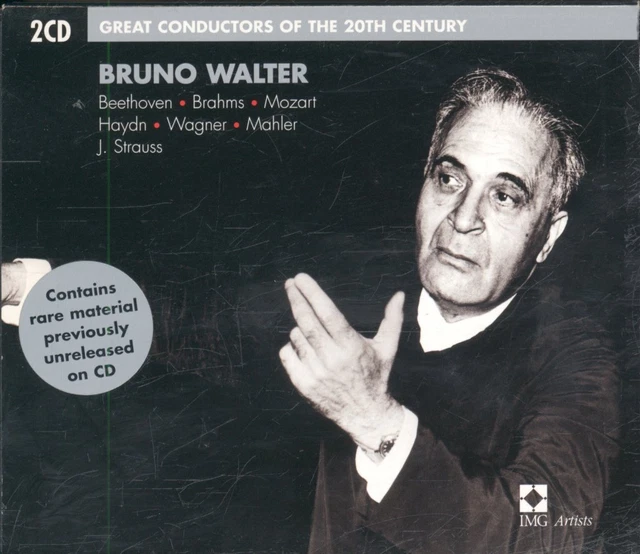 724357513326 BRUNO WALTER Große Dirigenten des 20. Jahrhunderts Doppel-CD Europa EUR 11,25 ...