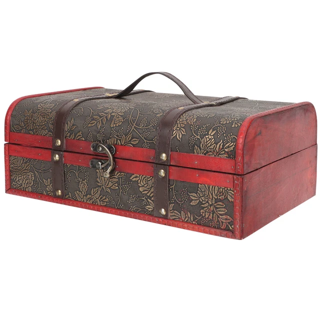Vintage caja de madera botella doble caja de vino caja de regalo embalaje de vino