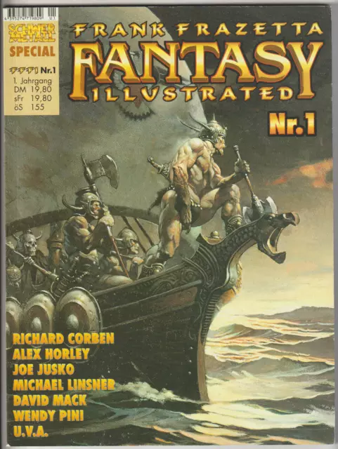 ✪ Frank Frazetta Fantasy Illustrated #01, Alpha 2000 | TOP Z1 | SCIENCE-FICTION