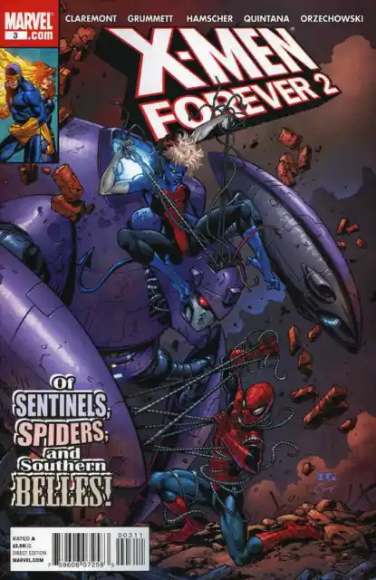 X-Men Forever 2 #3 VF/NM; Marvel | Spider-Man Chris Claremont - we combine shipp