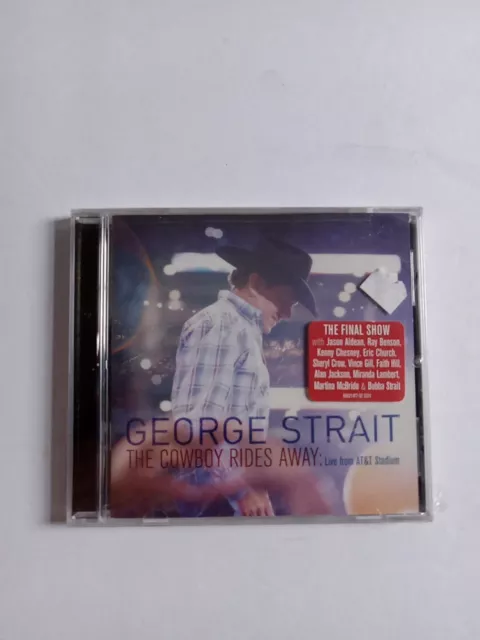 Cowboy Rides Away: Live from At&T Stadium by George Strait CD, 2014 BRAND NEW