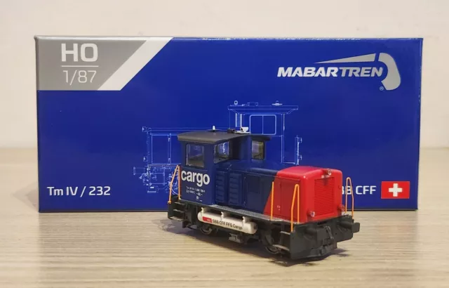 MABAR 81520, H0, Locomotiva diesel da manovra TmIV 232 CARGO 2