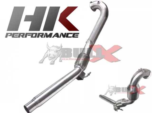 BULL-X - 2.75 Zoll - ECE - Downpipe - VW - Golf VII (AU/AUV) - 1.4 TSi - 150 PS