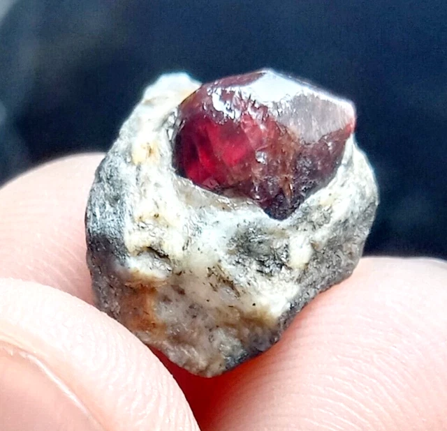 18 carat Top Quality Red Garnet Crystal specimen @ Skardu