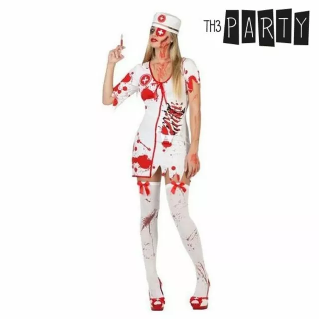 Costume per Adulti Th3 Party Bianco Assassino (3 Pezzi) Taglia:XL