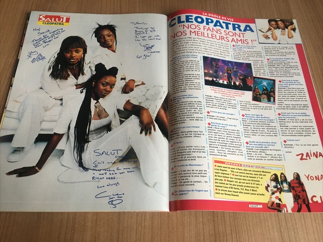 GROUPE CLEOPATRA COUPURE presse Article magazine Vintage EUR 5,67 ...