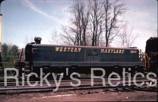 Duplicate Slide WM #139-T Rebuilt BLW Yard Slug Western Maryland Hagerstown MD