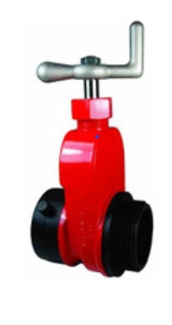 Dixon 2-1/2" Aluminum Hydrant Gate Valve, FNST x MNST Connection, Non-Rising ...