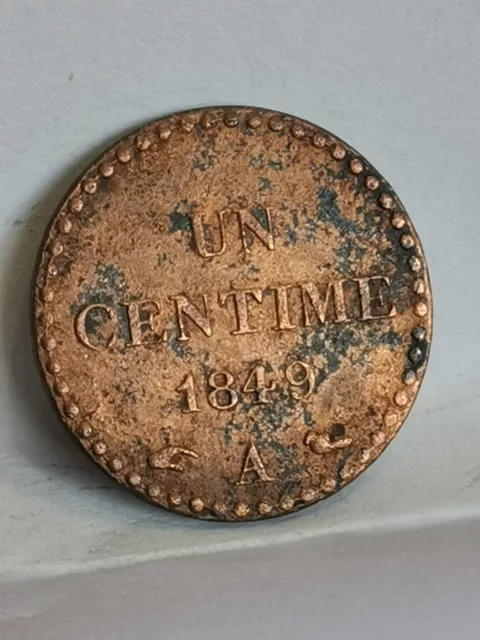 1 Centime Dupre 1849 A Paris / France
