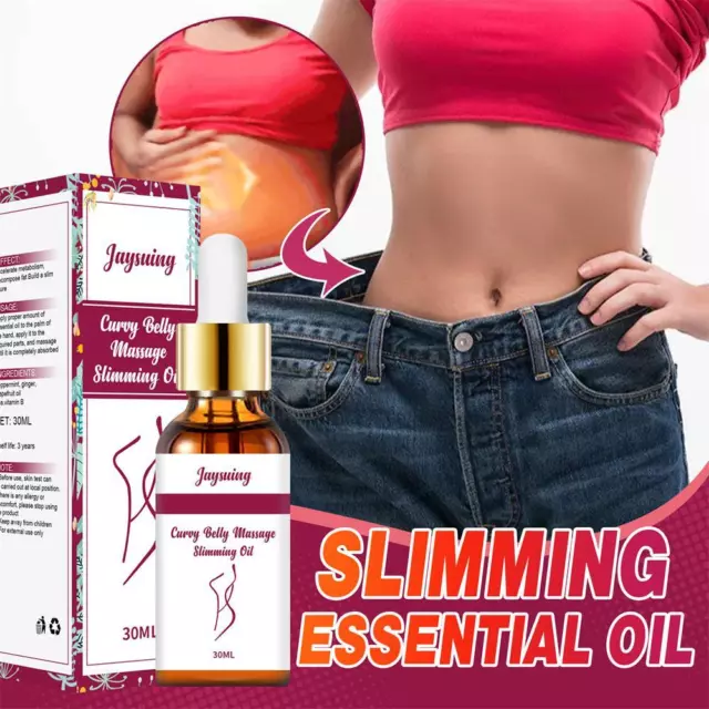 Slimming Cream Oil Weight Loss Anti-Cellulite Belly Fat Burning Shaping Six Pack