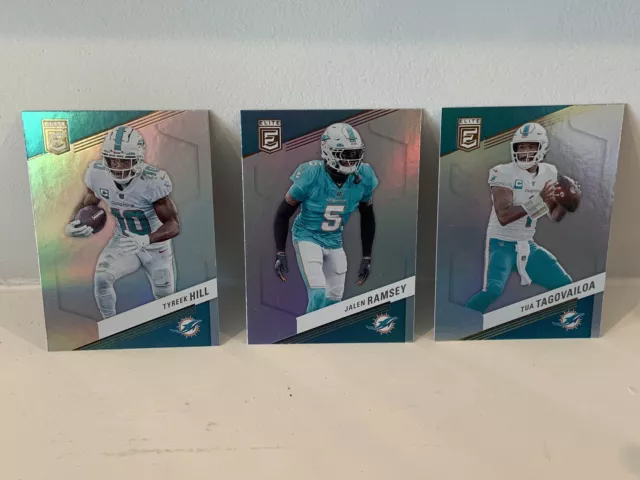 2023 Donruss Elite Miami Dolphins Lot