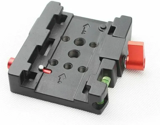 Quick Release Plate Adapter for Manfrotto 501 500AH 701HDV 503HDV Q5 Sh