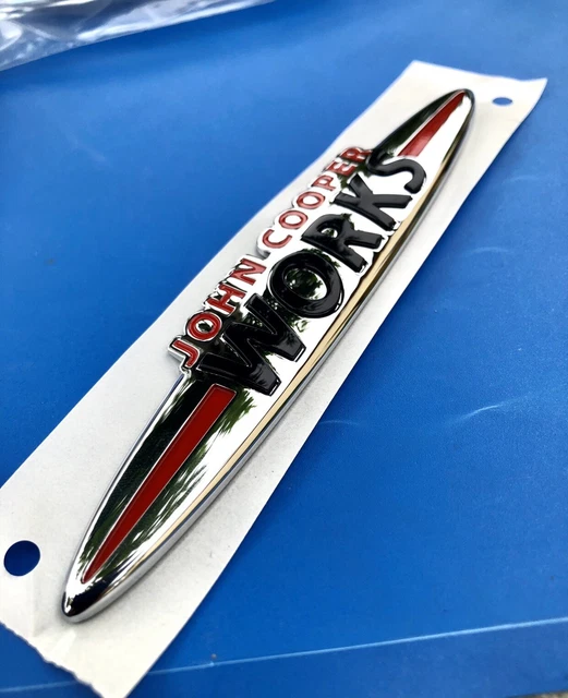Cache-moyeu Mini John Cooper Works Noir - Diamètre 54 Mm, Pièce Authentique, Clipser Facilement