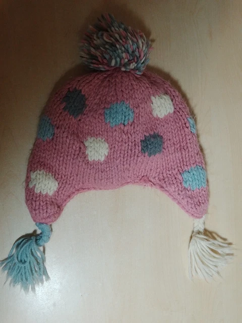 Pacchetto abbigliamento invernale bambina 3-4 anni x 6 gilet cappello a bobble cappuccio 17