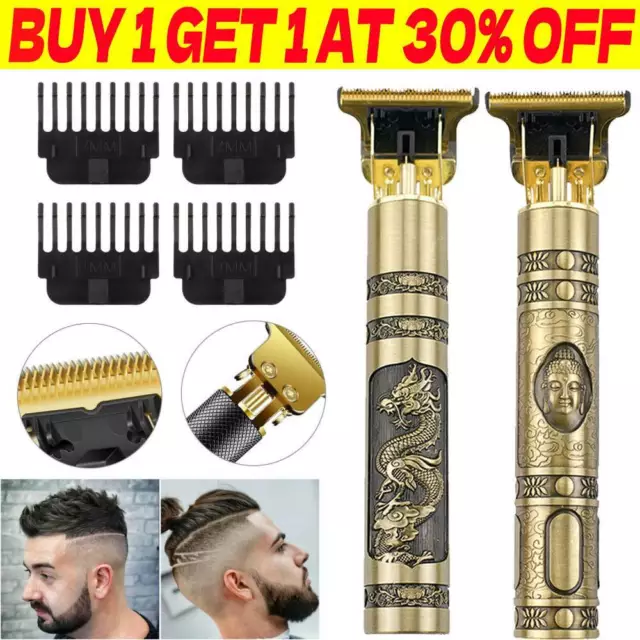 Professional Hair Clippers Trimmer Cutting Beard Cordless Barber Shaving Machine