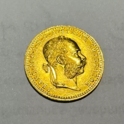 Goldmünze 1 Dukat Franz Josef I. (Gold 986) "AVSTRIAE IMPERATOR"  1915  {#209}